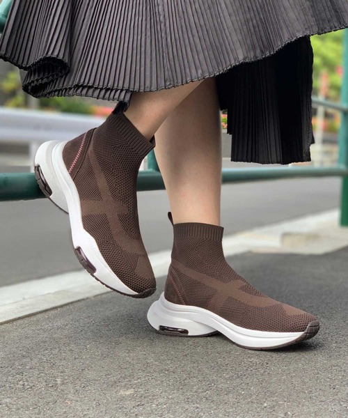 ASH(アッシュ)の「【OPTIC】ニットスニーカー(スニーカー・レディース・ネイビー/ブラウン・35/36/37/38/39/40)」の13枚目の写真