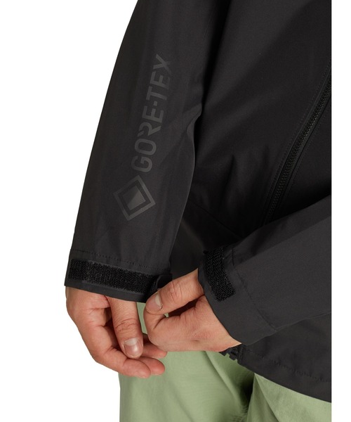 BURTON(バートン)の「GORE-TEX ゴアテックス 防水 パッカブル マウンテンパーカー(マウンテンパーカー・メンズ・ブラック/ミント・S/M/L/XL/XXL/XS)」の6枚目の写真