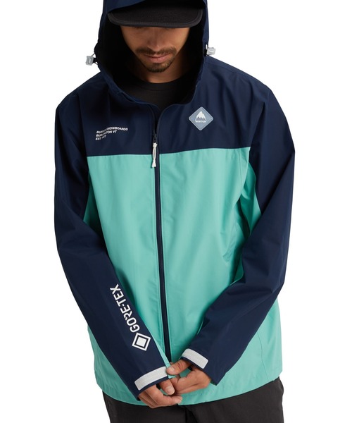 BURTON(バートン)の「GORE-TEX ゴアテックス 防水 パッカブル マウンテンパーカー(マウンテンパーカー・メンズ・ブラック/ミント・S/M/L/XL/XXL/XS)」の12枚目の写真