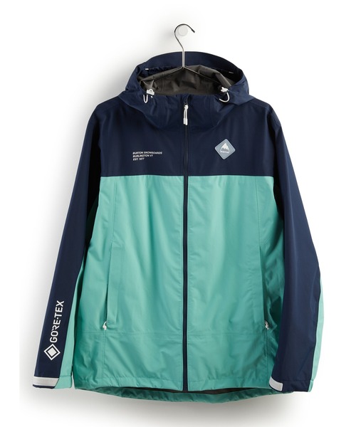 BURTON(バートン)の「GORE-TEX ゴアテックス 防水 パッカブル マウンテンパーカー(マウンテンパーカー・メンズ・ブラック/ミント・S/M/L/XL/XXL/XS)」の19枚目の写真