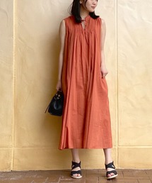 RIVE DROITE | ボイルピンタックロングワンピース(ワンピース)