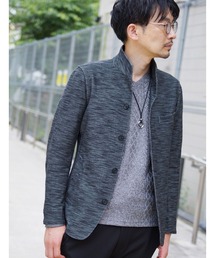 NICOLE CLUB FOR MEN | スラブカルゼスタンドブルゾン(ブルゾン)