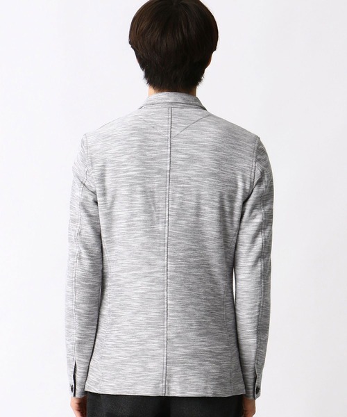 NICOLE CLUB FOR MEN（ニコルクラブフォーメン）の「【21年モデル】スラブカルゼスタンドブルゾン（ブルゾン・メンズ・グレー/ネイビー/ブラック系その他・M/L/XL/LL）」の7枚目の写真