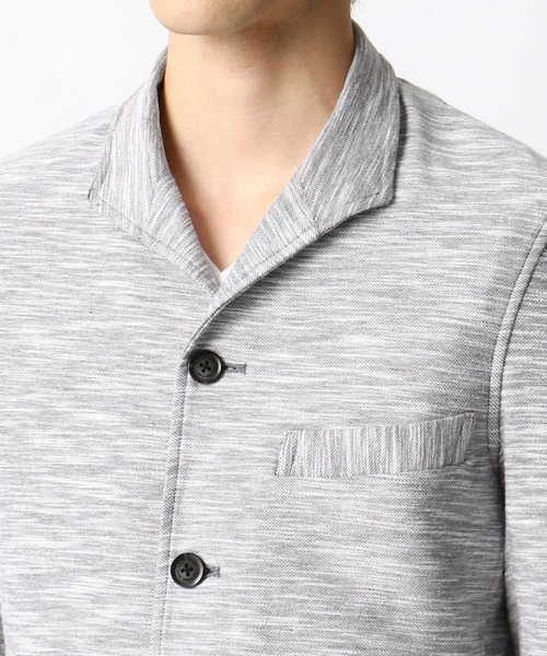 NICOLE CLUB FOR MEN（ニコルクラブフォーメン）の「【21年モデル】スラブカルゼスタンドブルゾン（ブルゾン・メンズ・グレー/ネイビー/ブラック系その他・M/L/XL/LL）」の10枚目の写真