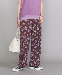 BEAUTY&YOUTH UNITED ARROWS | BY フラワープリント イージーパンツ(その他パンツ)