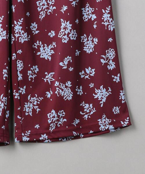 BEAUTY&YOUTH UNITED ARROWS（ビューティーアンドユースユナイテッドアローズ）の「BY フラワープリント イージーパンツ -ウォッシャブル-◆（その他パンツ・レディース・ブラック/ワインレッド・FREE）」の17枚目の写真