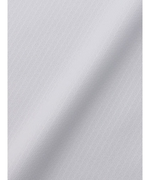 Perfect Suit FActory（パーフェクトスーツファクトリー）の「【バイオセンサー/完全ノーアイロン】半袖アイシャツ　ホワイト/サックス/グレー　WEB限定（ビジネスシャツ・メンズ・ホワイト/ライトグレー/サックスブルー・S/M/LL/3L/L）」の9枚目の写真