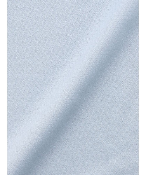Perfect Suit FActory（パーフェクトスーツファクトリー）の「【バイオセンサー/完全ノーアイロン】半袖アイシャツ　ホワイト/サックス/グレー　WEB限定（ビジネスシャツ・メンズ・ホワイト/ライトグレー/サックスブルー・S/M/LL/3L/L）」の11枚目の写真