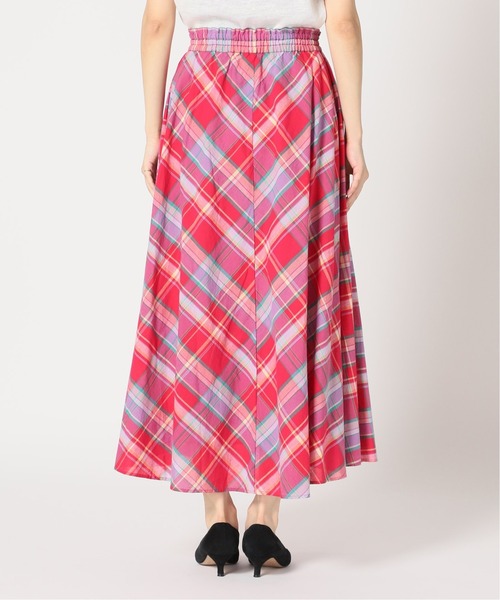 IENA（イエナ）の「チェックギャザースカート◆（スカート・レディース・グリーン/パープル/ピンク・FREE）」の10枚目の写真