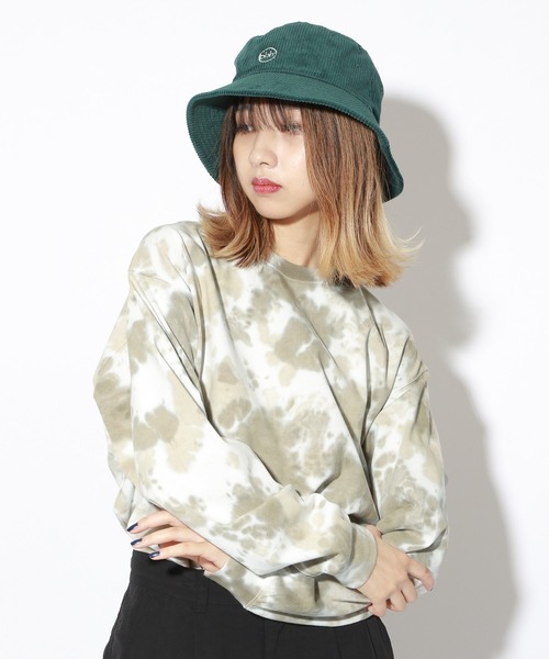 PBLIM（ページボーイリム）の「【PAGEBOYLIM】タイダイバックロゴロンT（Tシャツ/カットソー・レディース・チャコールグレー/ベージュ・MEDIUM/LARGE）」の6枚目の写真