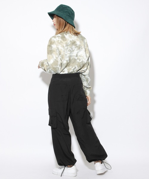 PBLIM（ページボーイリム）の「【PAGEBOYLIM】タイダイバックロゴロンT（Tシャツ/カットソー・レディース・チャコールグレー/ベージュ・MEDIUM/LARGE）」の10枚目の写真