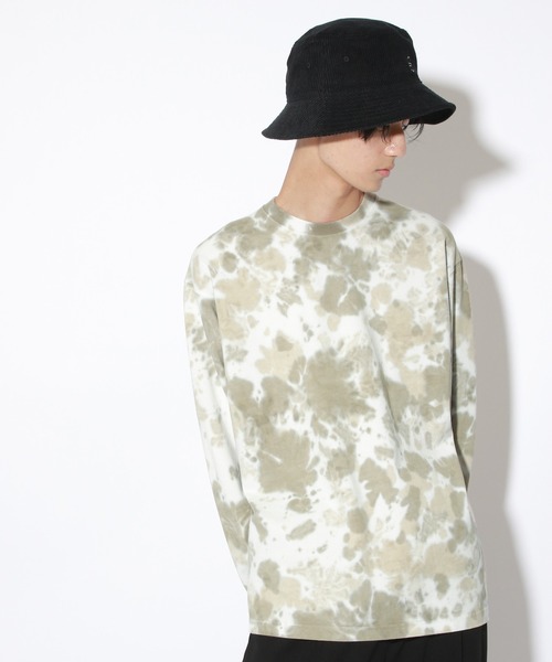 PBLIM（ページボーイリム）の「【PAGEBOYLIM】タイダイバックロゴロンT（Tシャツ/カットソー・レディース・チャコールグレー/ベージュ・MEDIUM/LARGE）」の11枚目の写真