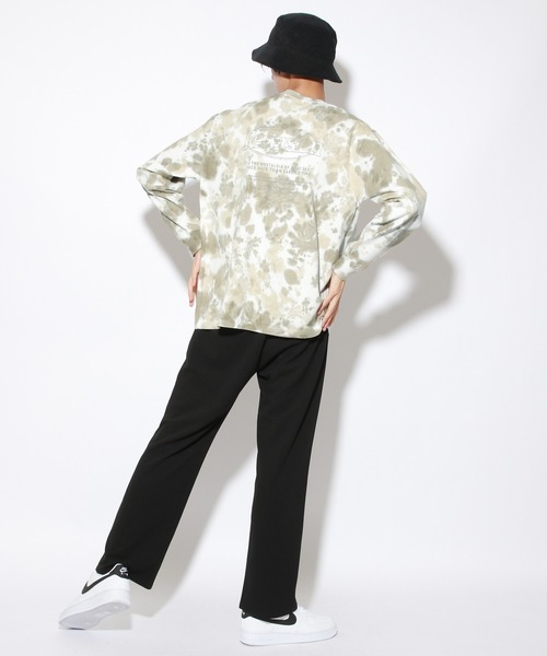 PBLIM（ページボーイリム）の「【PAGEBOYLIM】タイダイバックロゴロンT（Tシャツ/カットソー・レディース・チャコールグレー/ベージュ・MEDIUM/LARGE）」の14枚目の写真