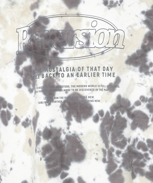 PBLIM（ページボーイリム）の「【PAGEBOYLIM】タイダイバックロゴロンT（Tシャツ/カットソー・レディース・チャコールグレー/ベージュ・MEDIUM/LARGE）」の22枚目の写真