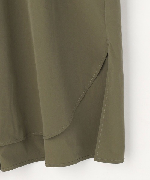 NICOLE white（ニコルホワイト）の「袖カットワークレースワンピース（ワンピース・レディース・ブラック/オフホワイト/カーキ・FREE）」の6枚目の写真