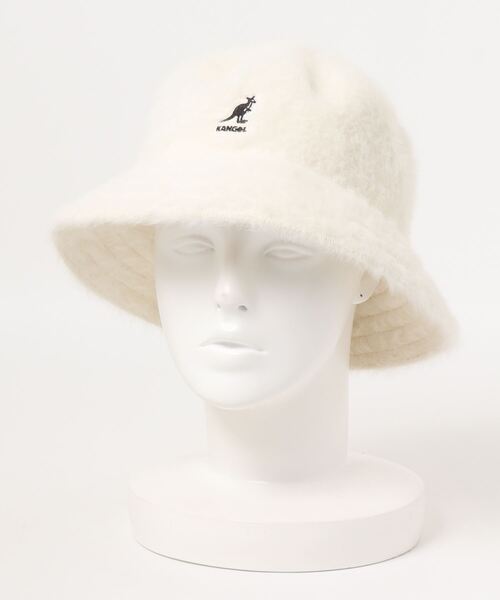 KANGOL（カンゴール）の「KANGOL/カンゴール　Furgora Bucket（ハット・レディース・ブラック/ネイビー/ピンク/イエロー/アイボリー・M/L）」の2枚目の写真