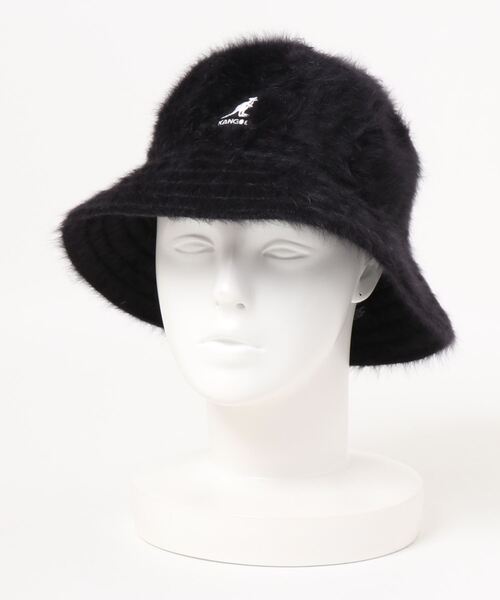 KANGOL（カンゴール）の「KANGOL/カンゴール　Furgora Bucket（ハット・レディース・ブラック/ネイビー/ピンク/イエロー/アイボリー・M/L）」の3枚目の写真