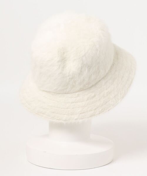 KANGOL（カンゴール）の「KANGOL/カンゴール　Furgora Bucket（ハット・レディース・ブラック/ネイビー/ピンク/イエロー/アイボリー・M/L）」の7枚目の写真
