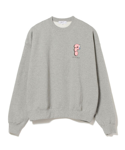 Dunno(ドノウ)の「Dunno / hatena Crewneck Sweatshirt(スウェット・メンズ・グレー・SMALL/MEDIUM/LARGE)」の2枚目の写真
