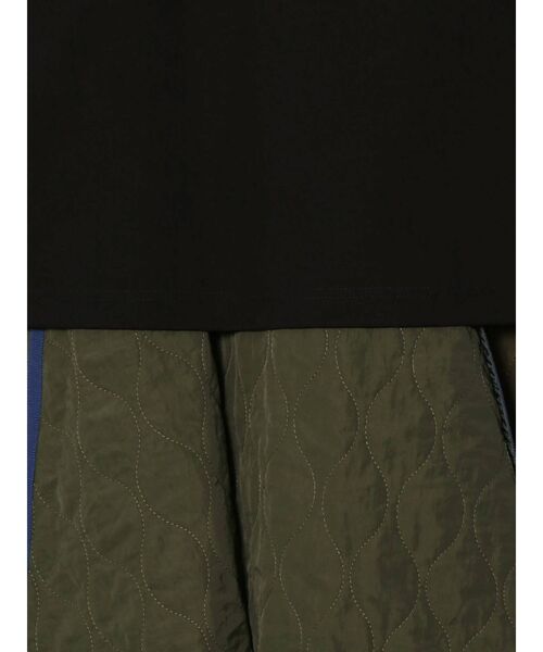 UN3D.（アンスリード）の「キルティングレイヤードワンピース