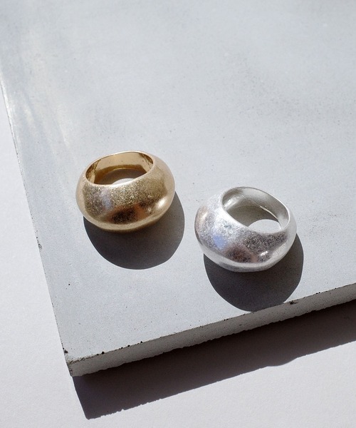 SIGNAL（シグナル）の「【SIGNAL/シグナル】Bold Line Ring / ボールドラインリング（リング・レディース・シルバー/ゴールド・#11）」の9枚目の写真