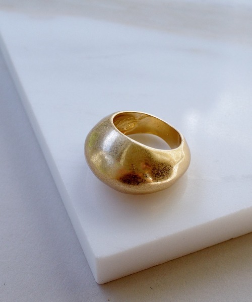 SIGNAL（シグナル）の「【SIGNAL/シグナル】Bold Line Ring / ボールドラインリング（リング・レディース・シルバー/ゴールド・#11）」の7枚目の写真