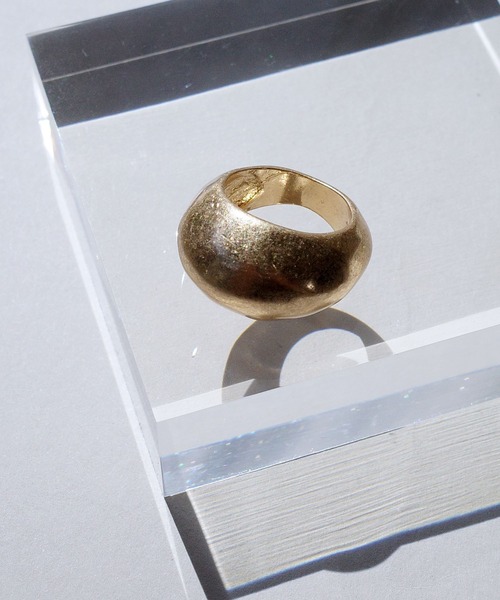 SIGNAL（シグナル）の「【SIGNAL/シグナル】Bold Line Ring / ボールドラインリング（リング・レディース・シルバー/ゴールド・#11）」の6枚目の写真