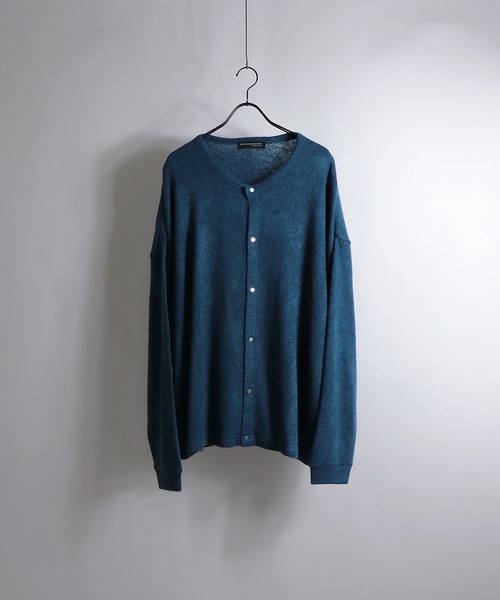 Confirm（コンファーム）の「Confirm / コンファーム 2WAYニットソーオーバーサイズカーディガン（カーディガン/ボレロ・メンズ・ブラック/ベージュ/グレー/オレンジ/グリーン・M/L）」の4枚目の写真