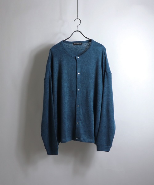 Confirm（コンファーム）の「Confirm / コンファーム 2WAYニットソーオーバーサイズカーディガン（カーディガン/ボレロ・メンズ・ブラック/ベージュ/グレー/オレンジ/グリーン・M/L）」の12枚目の写真