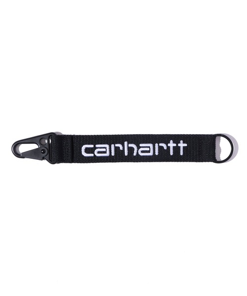 Carhartt WIP（カーハートダブリューアイピー）の「Carhartt WIP/カーハートダブリューアイピー keyholder キーホルダー ブランドロゴ キーチェーン（キーホルダー・メンズ・カーキ/オレンジ/ブラック・FREE）」の9枚目の写真