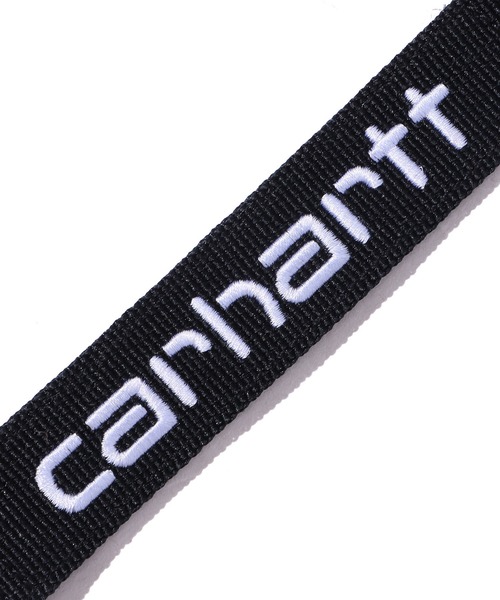 Carhartt WIP（カーハートダブリューアイピー）の「Carhartt WIP/カーハートダブリューアイピー keyholder キーホルダー ブランドロゴ キーチェーン（キーホルダー・メンズ・カーキ/オレンジ/ブラック・FREE）」の5枚目の写真