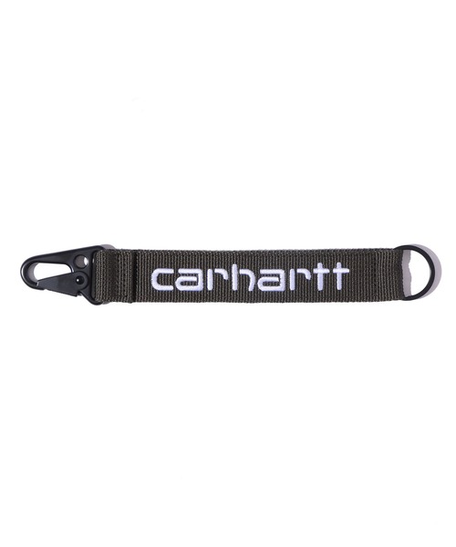 Carhartt WIP（カーハートダブリューアイピー）の「Carhartt WIP/カーハートダブリューアイピー keyholder キーホルダー ブランドロゴ キーチェーン（キーホルダー・メンズ・カーキ/オレンジ/ブラック・FREE）」の14枚目の写真
