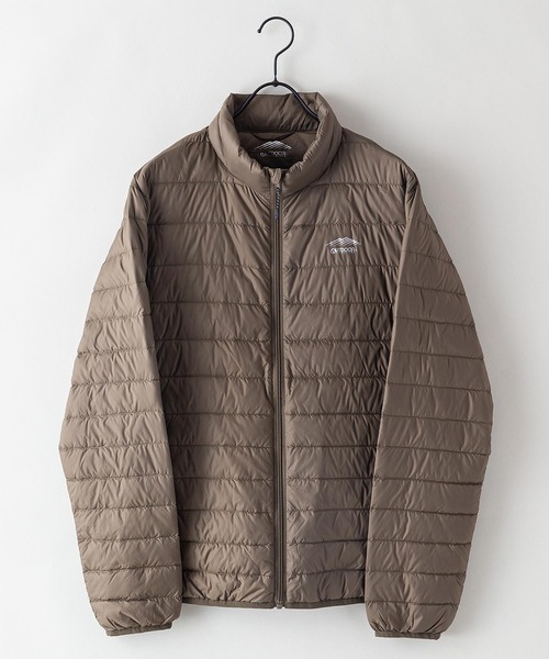 OUTDOOR PRODUCTS APPAREL(アウトドアプロダクツアパレル)の「軽量ダウン スタンドライトジャケット 撥水透湿防風ポケッタブル(パッカブル)700フィルパワー(ダウンジャケット/コート・メンズ・ネイビー/ダークベージュ/チャコールグレー/ブラック/オリーブ/ブルー系その他・MEDIUM/X-LARGE/XXX-LARGE/SMALL/LARGE/XX-LARGE)」の10枚目の写真
