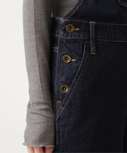 NATURAL BEAUTY BASIC（ナチュラルビューティーベーシック）の「デニムサロペット インディゴ/0171240980（サロペット/オーバーオール・レディース・ネイビー・MEDIUM/SMALL）」の9枚目の写真