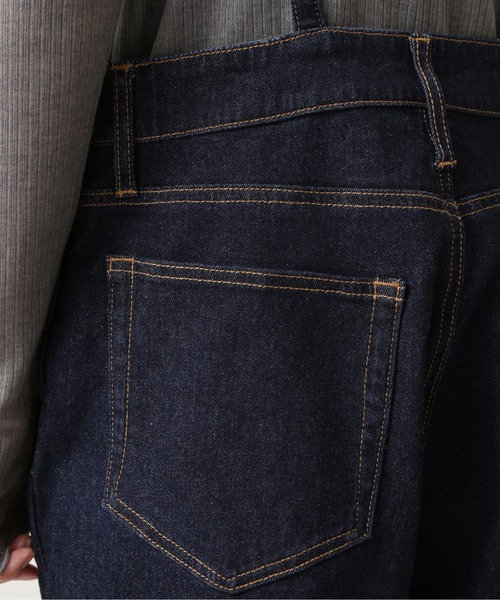 NATURAL BEAUTY BASIC（ナチュラルビューティーベーシック）の「デニムサロペット インディゴ/0171240980（サロペット/オーバーオール・レディース・ネイビー・MEDIUM/SMALL）」の10枚目の写真