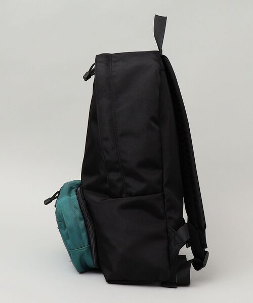 FRANKLIN & MARSHALL（フランクリンマーシャル）の「【WEB限定/SHIPS別注】FRANKLIN&MARSHALL: ロゴ ワッペン 2WAY バックパック/ボディバッグ（バックパック/リュック・メンズ・ブラック/ネイビー/グリーン・ONE SIZE）」の9枚目の写真