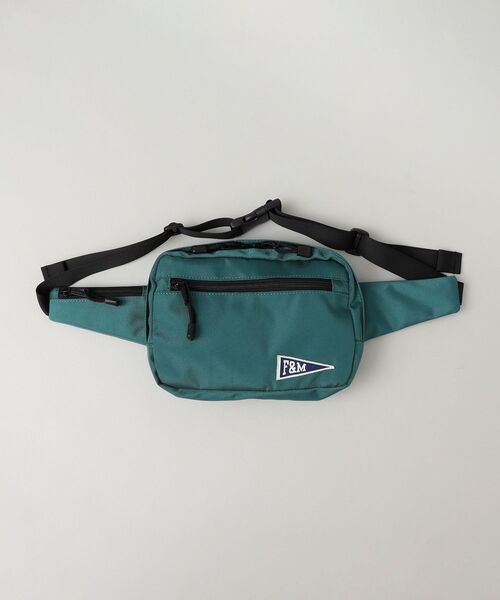 FRANKLIN & MARSHALL（フランクリンマーシャル）の「【WEB限定/SHIPS別注】FRANKLIN&MARSHALL: ロゴ ワッペン 2WAY バックパック/ボディバッグ（バックパック/リュック・メンズ・ブラック/ネイビー/グリーン・ONE SIZE）」の18枚目の写真