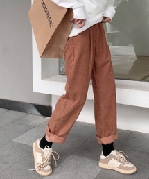Diosfront | コーデュロイタックセミワイドパンツ(その他パンツ)