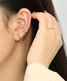 ABBEY MARKET（アビーマーケット）の「シルバー　イヤーカフ 　イヤリング 　silver Earcuff（イヤーカフ）」