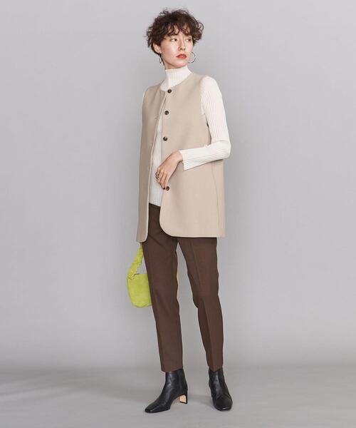 BEAUTY&YOUTH UNITED ARROWS（ビューティーアンドユースユナイテッドアローズ）の「BY ツイードライクスリムパンツ -ウォッシャブル-（その他パンツ・レディース・ピンク/ネイビー/グレー/ダークブラウン/ライトブルー/モカ・S/M/L）」の19枚目の写真