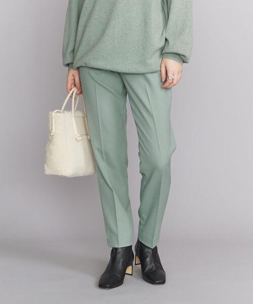 BEAUTY&YOUTH UNITED ARROWS（ビューティーアンドユースユナイテッドアローズ）の「BY ツイードライクスリムパンツ -ウォッシャブル-（その他パンツ・レディース・ピンク/ネイビー/グレー/ダークブラウン/ライトブルー/モカ・S/M/L）」の22枚目の写真