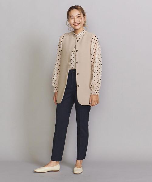 UNITED ARROWS ライトツイード スリムパンツ 34 ライトツイード スリムパンツ