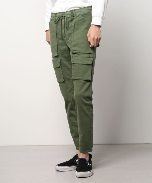 surt（サート）の「SURT（サート）CARGOカーゴパンツ（デニムパンツ・メンズ・カーキ/ブラック・X-LARGE/LARGE/SMALL/MEDIUM）」の2枚目の写真