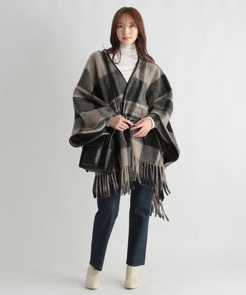 Andemiu（アンデミュウ）の「カットリブタートル239493（Tシャツ/カットソー・レディース・オフホワイト/モカ/ブルー/ブラック・FREE）」の10枚目の写真