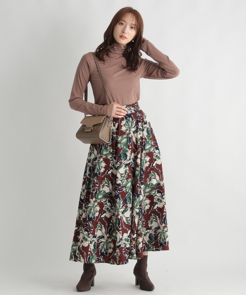 Andemiu（アンデミュウ）の「カットリブタートル239493（Tシャツ/カットソー・レディース・オフホワイト/モカ/ブルー/ブラック・FREE）」の19枚目の写真