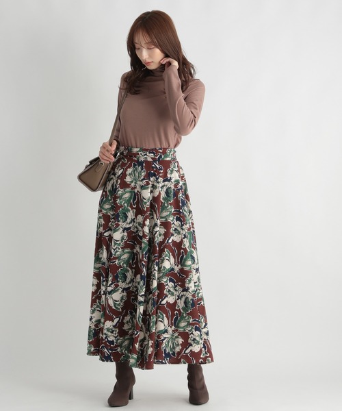 Andemiu（アンデミュウ）の「カットリブタートル239493（Tシャツ/カットソー・レディース・オフホワイト/モカ/ブルー/ブラック・FREE）」の20枚目の写真