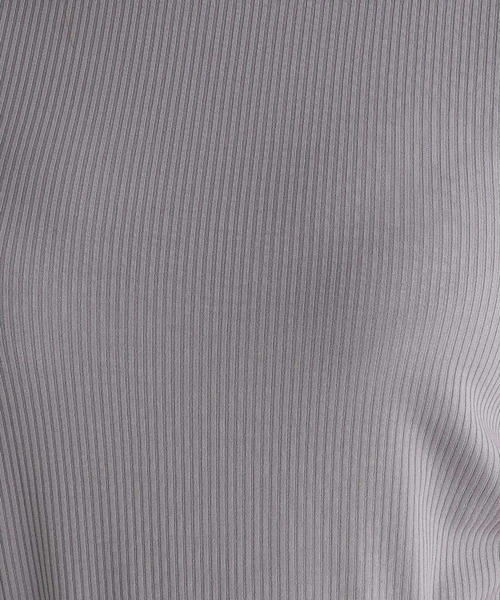 Andemiu（アンデミュウ）の「カットリブタートル239493（Tシャツ/カットソー・レディース・オフホワイト/モカ/ブルー/ブラック・FREE）」の7枚目の写真