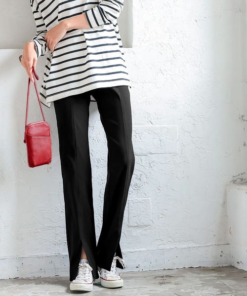 錯覚美脚スリットレギンスパンツ（その他パンツ）｜KOBE LETTUCE