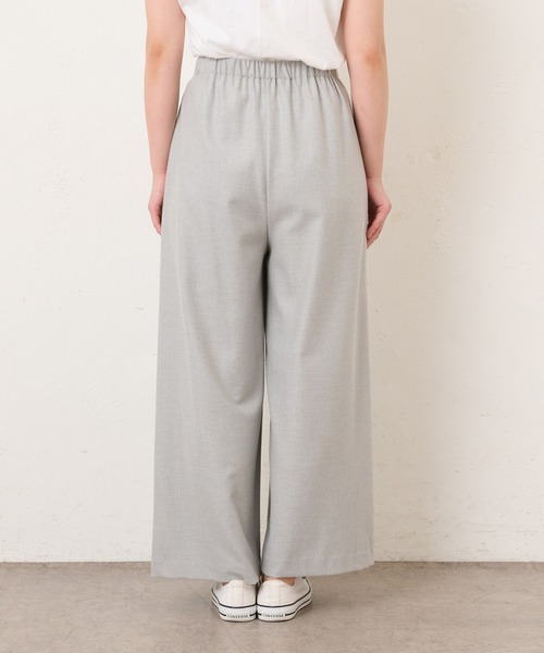 BONbazaar（ボンバザール）の「《色違い必須アイテム》リラックスウォームイージーワイドパンツ（その他パンツ・レディース・ブラック/ライトグレー/ダークブラウン/オフホワイト・FREE）」の8枚目の写真