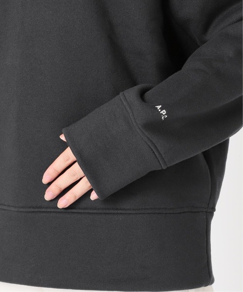 IENA（イエナ）の「【A.P.C./ アーペーセー】別注 スウェットシャツ◆（スウェット・レディース・ネイビー/ライトグレー・FREE）」の16枚目の写真
